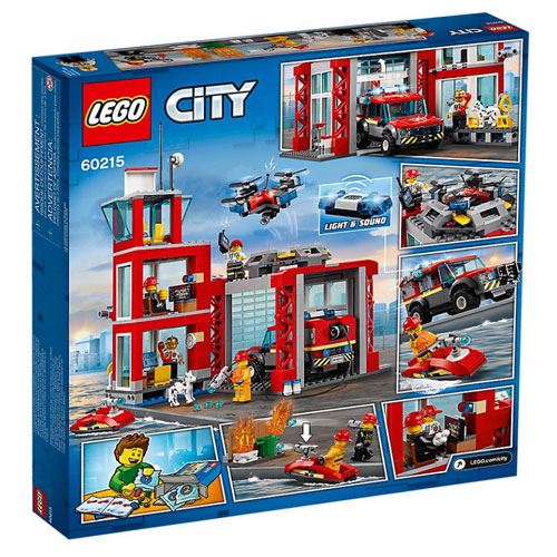 LEGO City 60215 Quartel dos Bombeiros