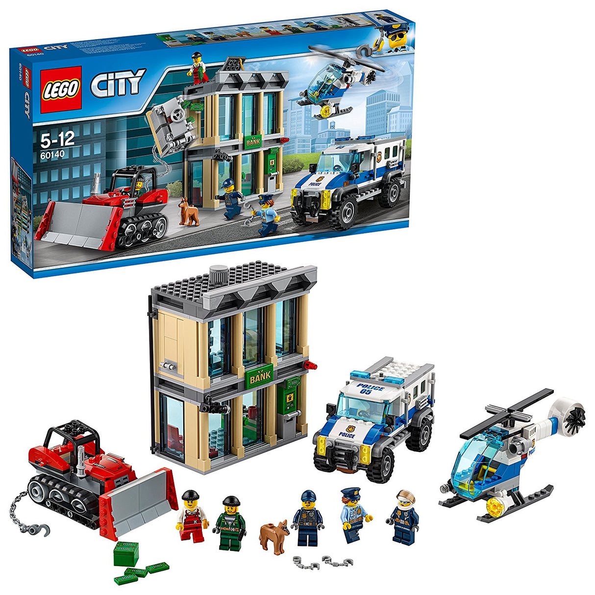 LEGO City Police 60140 Assalto com Buldózer