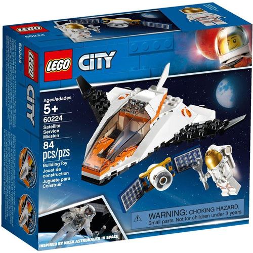 LEGO City Space Port 60224 Missão de Assistência a Satélite