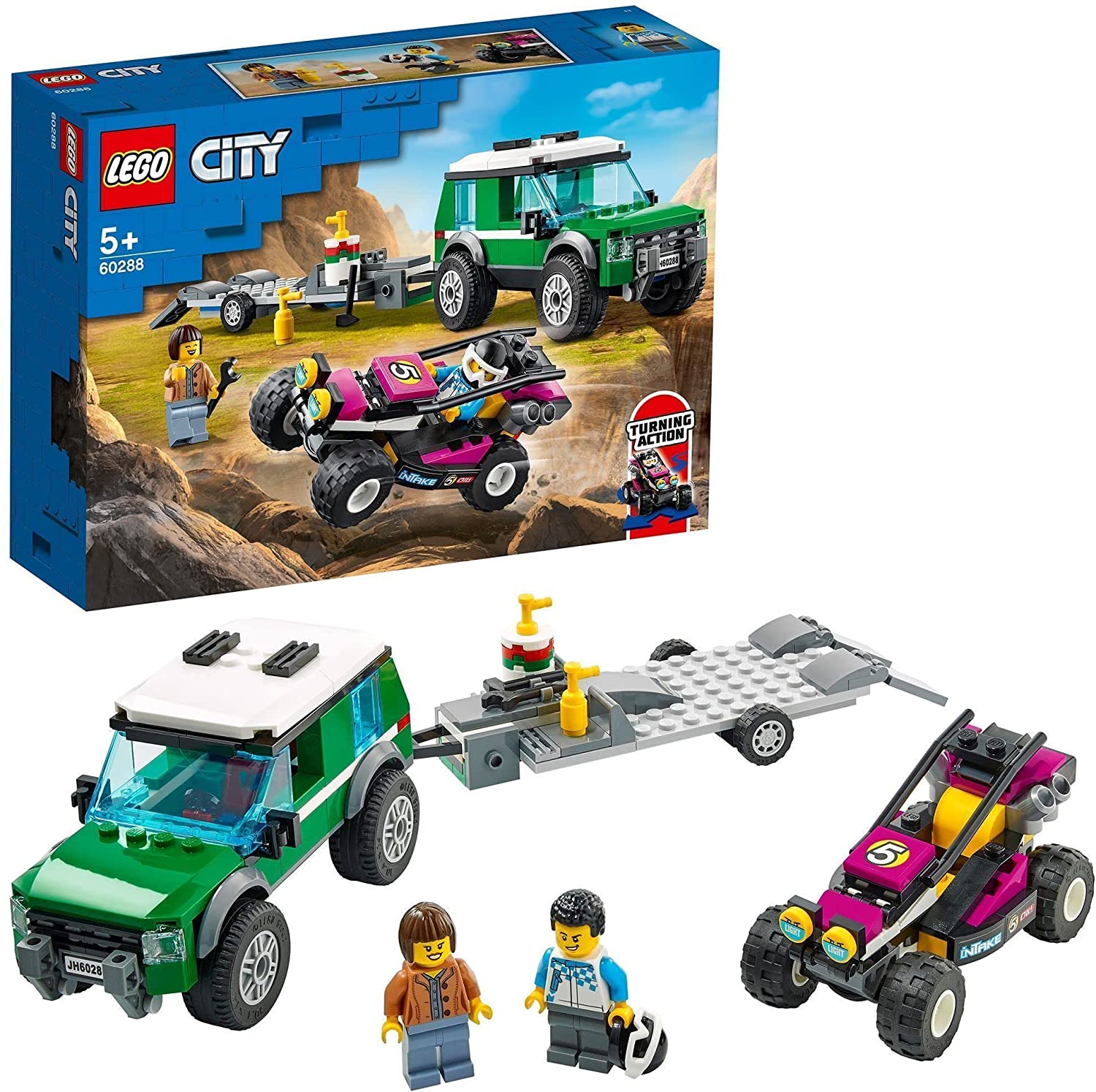 LEGO City - Transportador De Buggy De Corrida - 60288