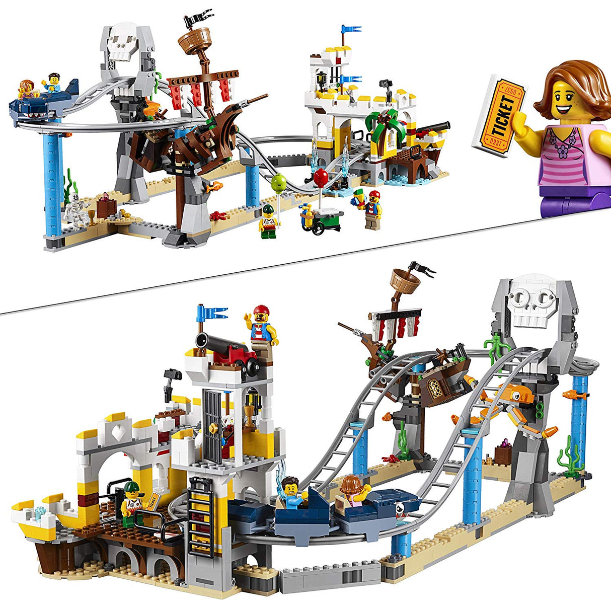 LEGO Creator 31084 Montanha-Russa de Piratas