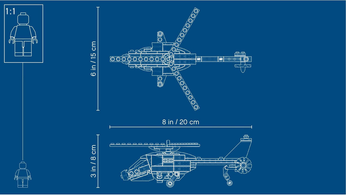 LEGO Creator 31092 Aventura de Helicóptero