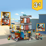 LEGO Creator 31097 Casa da Cidade com Loja de Animais e Café