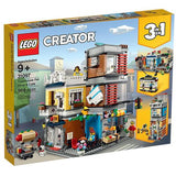 LEGO Creator 31097 Casa da Cidade com Loja de Animais e Café