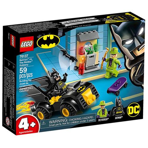 LEGO DC Comics Super Heroes 76137 Batman vs. O Assalto do Riddler