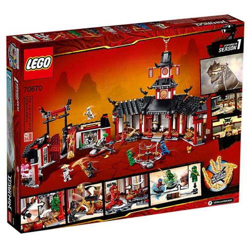 LEGO NINJAGO 70670 Mosteiro de Spinjitzu