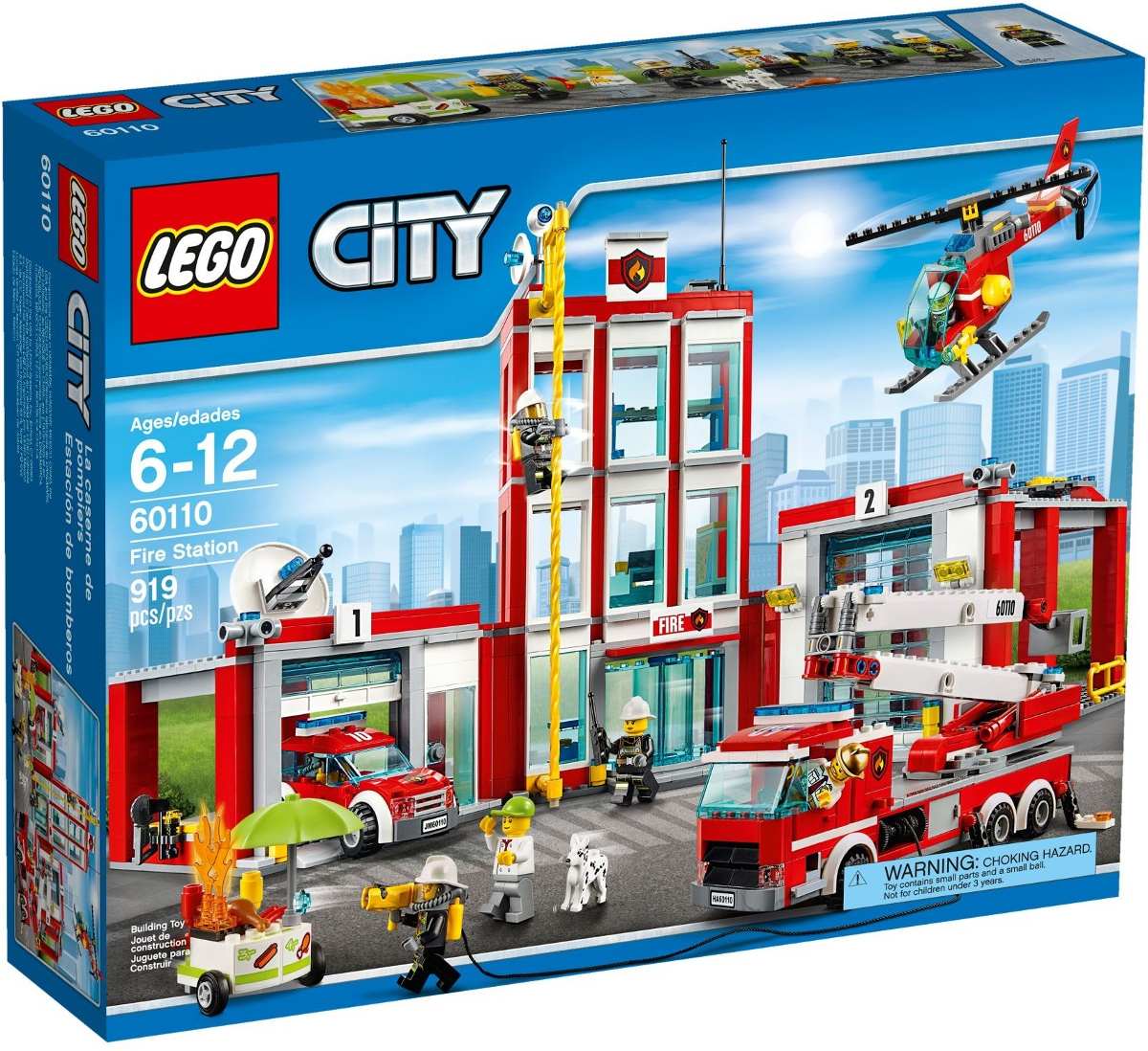 LEGO City 60110 - Quartel dos Bombeiros
