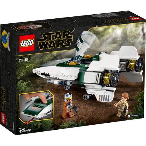 LEGO Star Wars Episode IX 75248 A-Wing Starfighter Rebelde