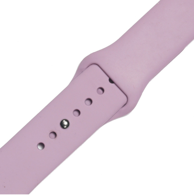 Pulseira Bracelete para Apple Watch 38mm – Silicone LILAS - Multi4you®