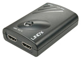LINDY Splitter DisplayPort para HDMI 4K 1080p 3D