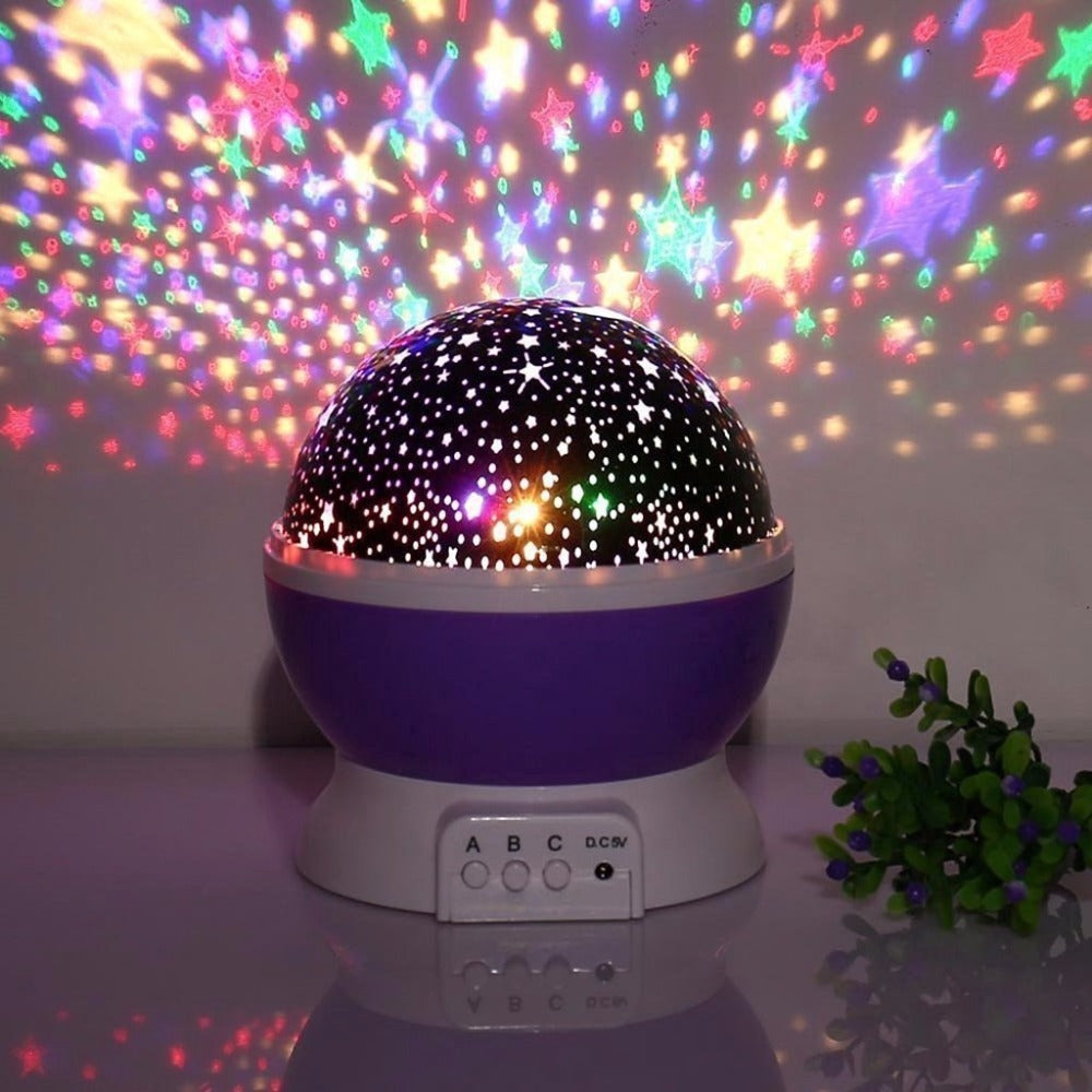 Lampada de Projeção Led Dream Totating Star Projector Lamp - Multi4you®