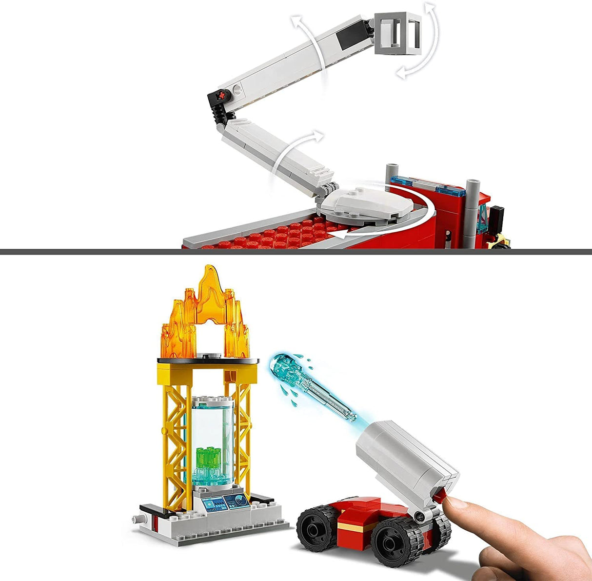 Lego City Unidade De Controlo De Incêndios - 60282