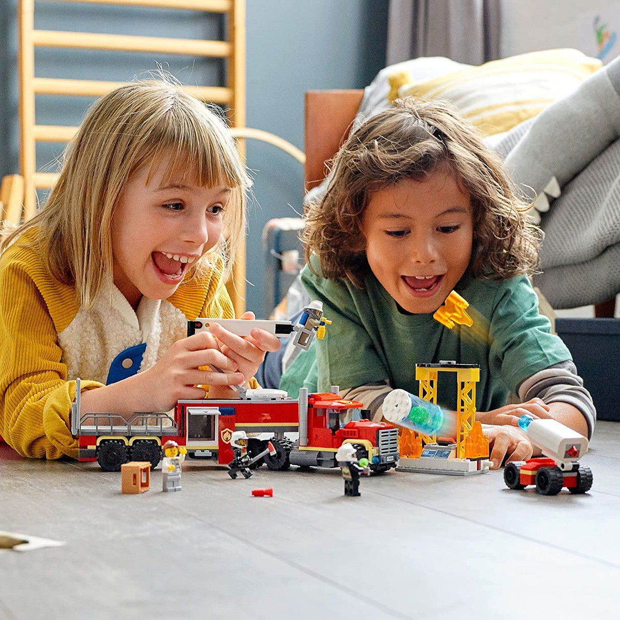 Lego City Unidade De Controlo De Incêndios - 60282