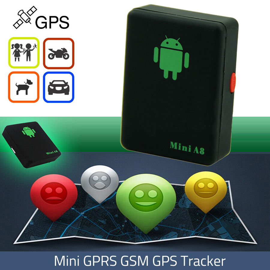 Mini Localizador GPS Tracker Posicionamento Remoto A8 GSM / GPRS - Multi4you®