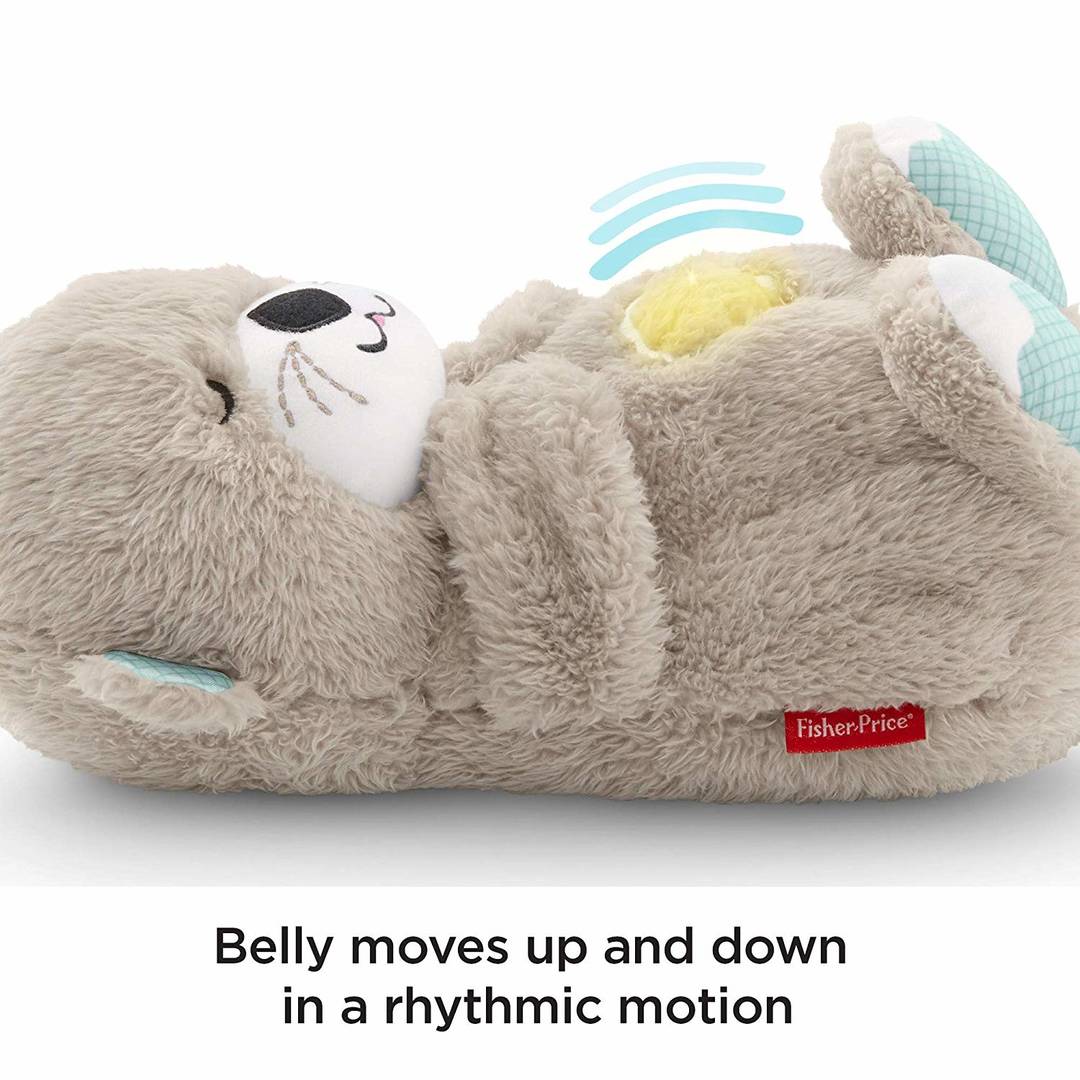 Fisher-Price Peluche Lontra Dorme Bebé +0 meses com Sons e Luzes