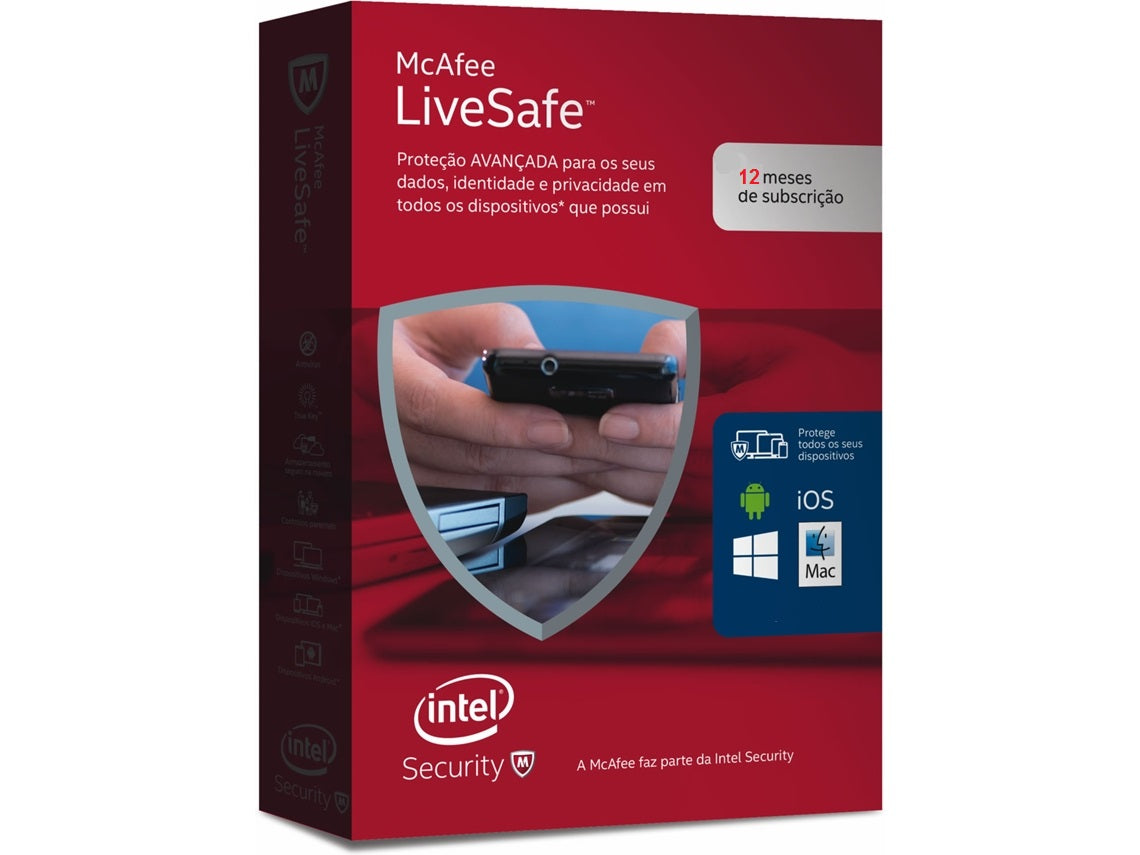 McAfee Software Antivírus LiveSafe