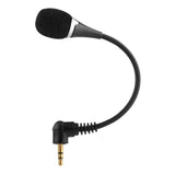 Microfone com Haste Flexível Jack 3,5mm para Portátil / PC / GoPro HERO3 / HERO3+ / HERO4 - Multi4you®