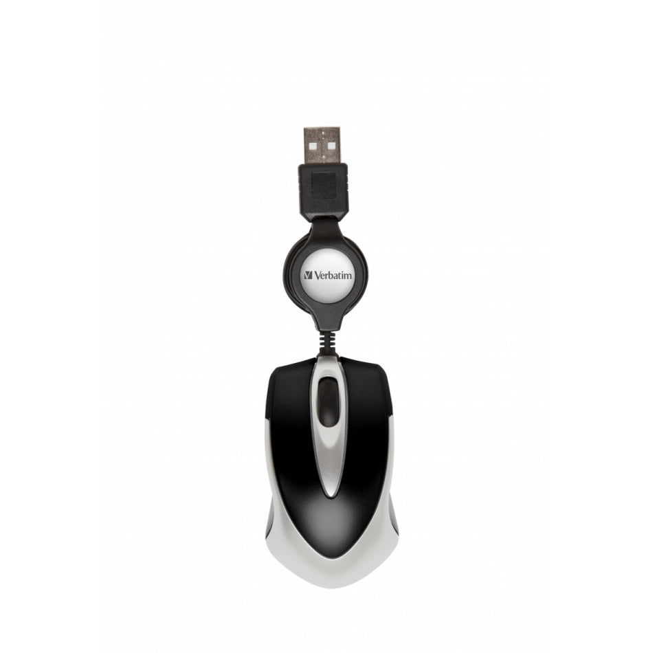 Mini Rato com Cabo Retrátil USB - Multi4you®