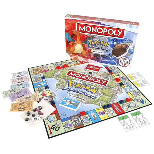 Monopoly Pokémon Kanto Edition - Inglês