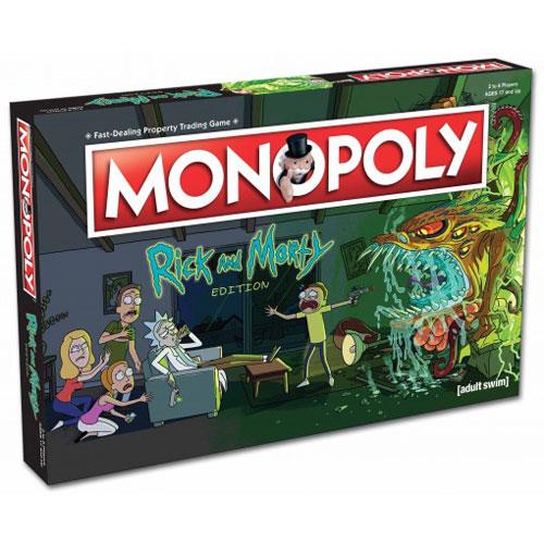 Monopoly Rick and Morty - Inglês
