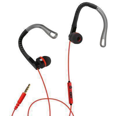 Auricular In-Ear Estéreo Sbs Runway Fit Jack 35Mm com Microfone e Tecla de Resposta Vermelho