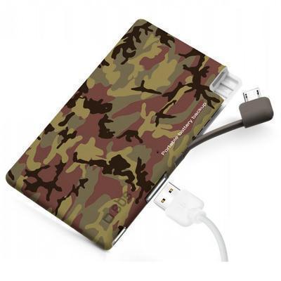 Bateria Externa Universal Extraslim 2.200Mah Sbs Camuflado