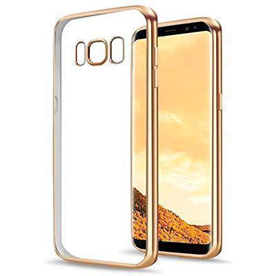 Capa Samsung Galaxy S8+ G955 Efeito Metálico Dourado