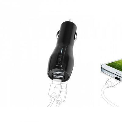 Carregador de Carro Sbs com 2 Portas USB 3.1A Preto
