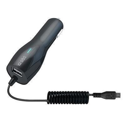 Carregador de Carro USB + Micro USB 3A Sbs