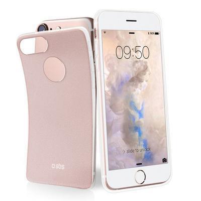 Capa de Silicone iPhone SE (2020) / iPhone 8 / 7 Sbs Extraslim Cor Rosa