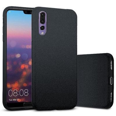 Capa Silicone Gel Huawei P20 Pro Brilho Preto