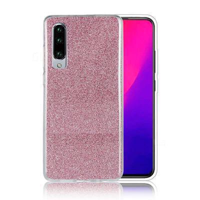 Capa Silicone Gel Huawei P30 Brilho Rosa