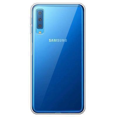 Capa Silicone Gel Samsung Galaxy A7 (2018) Transparente