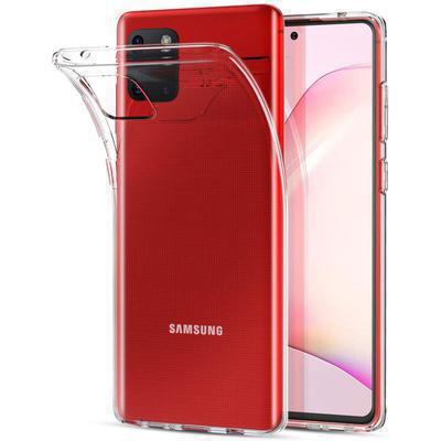 Capa Silicone Gel Samsung Galaxy Note 10 Lite Transparente