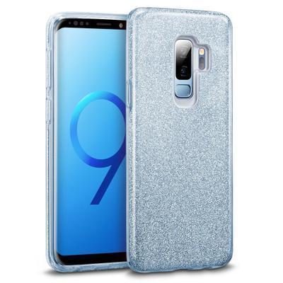 Capa Silicone Gel Samsung Galaxy S9+ G965 Brilho Azul