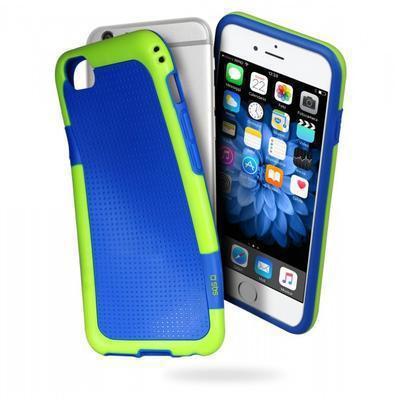 Capa Silicone Gel Sbs para iPhone 6 / 6S Azul-Amarelo