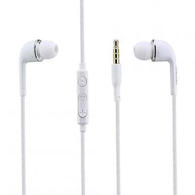 Mãos Livres Stereo Samsung Eo-Eg900Bw (Samsung Galaxy S5) Jack 3.5Mm Original Bulk Branco
