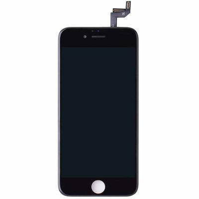 Ecrã Completo iPhone 6S Plus com Suporte de Câmara/Sensores Preto