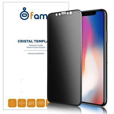Protetor de Ecrã iPhone 11 Pro / XS / X Vidro Temperado 5D Privacidade Preto