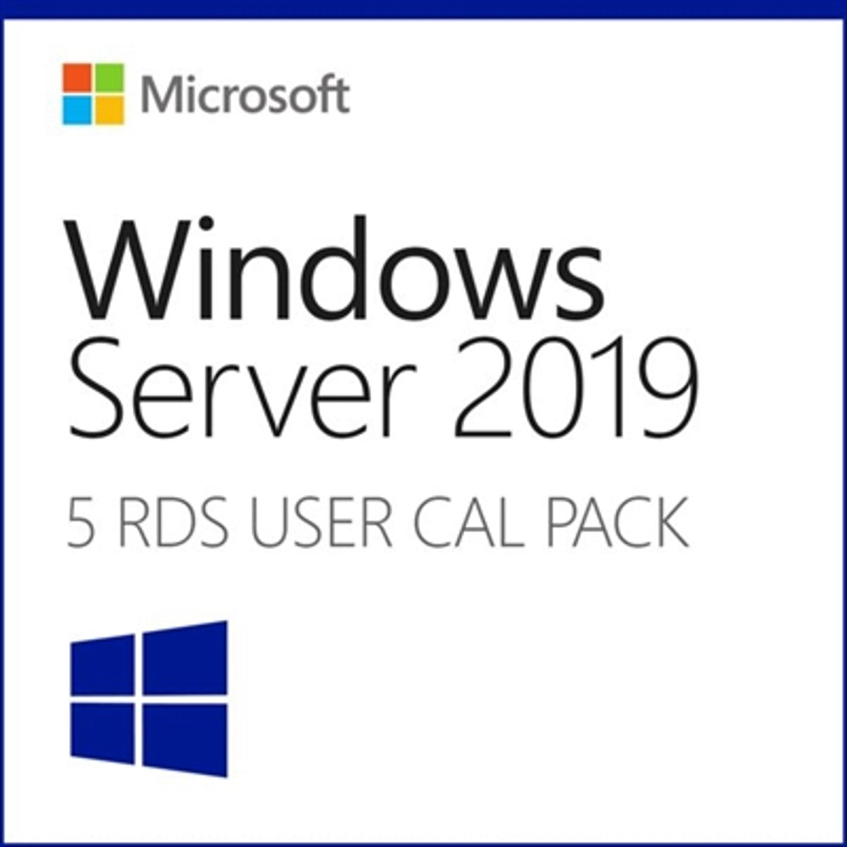 HPE Microsoft Windows Server 2019 5 User CAL