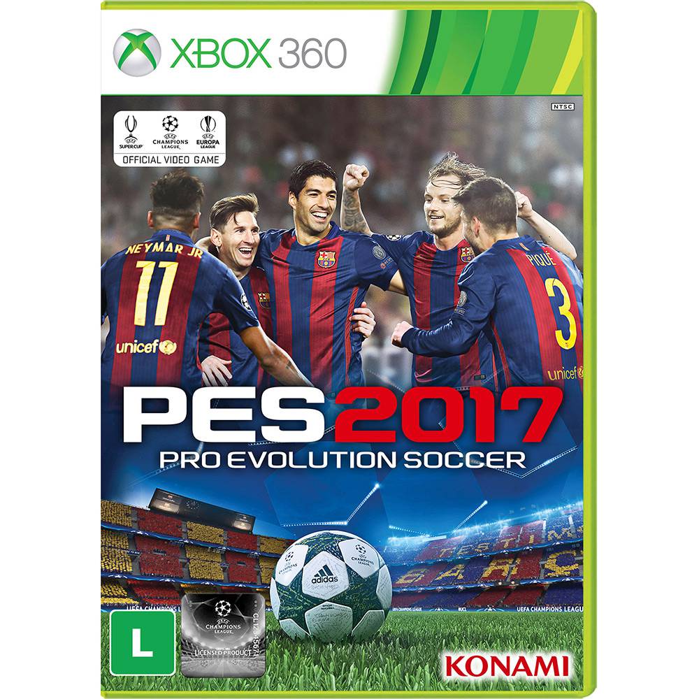 PES 2017 - Pro Evolution Soccer - XBOX 360