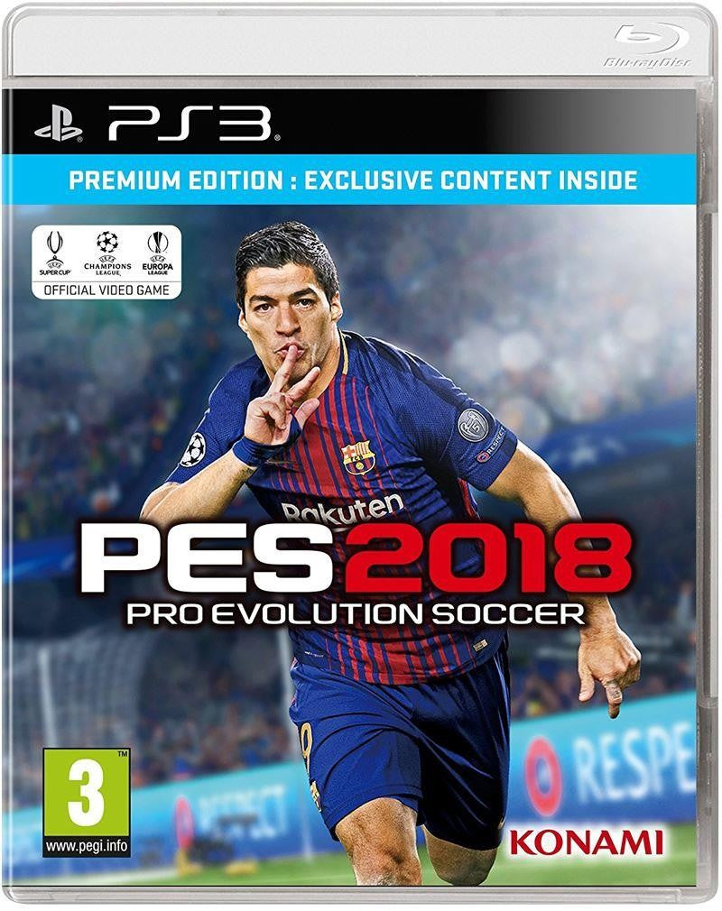 PES 2018 - Pro Evolution Soccer - PS3