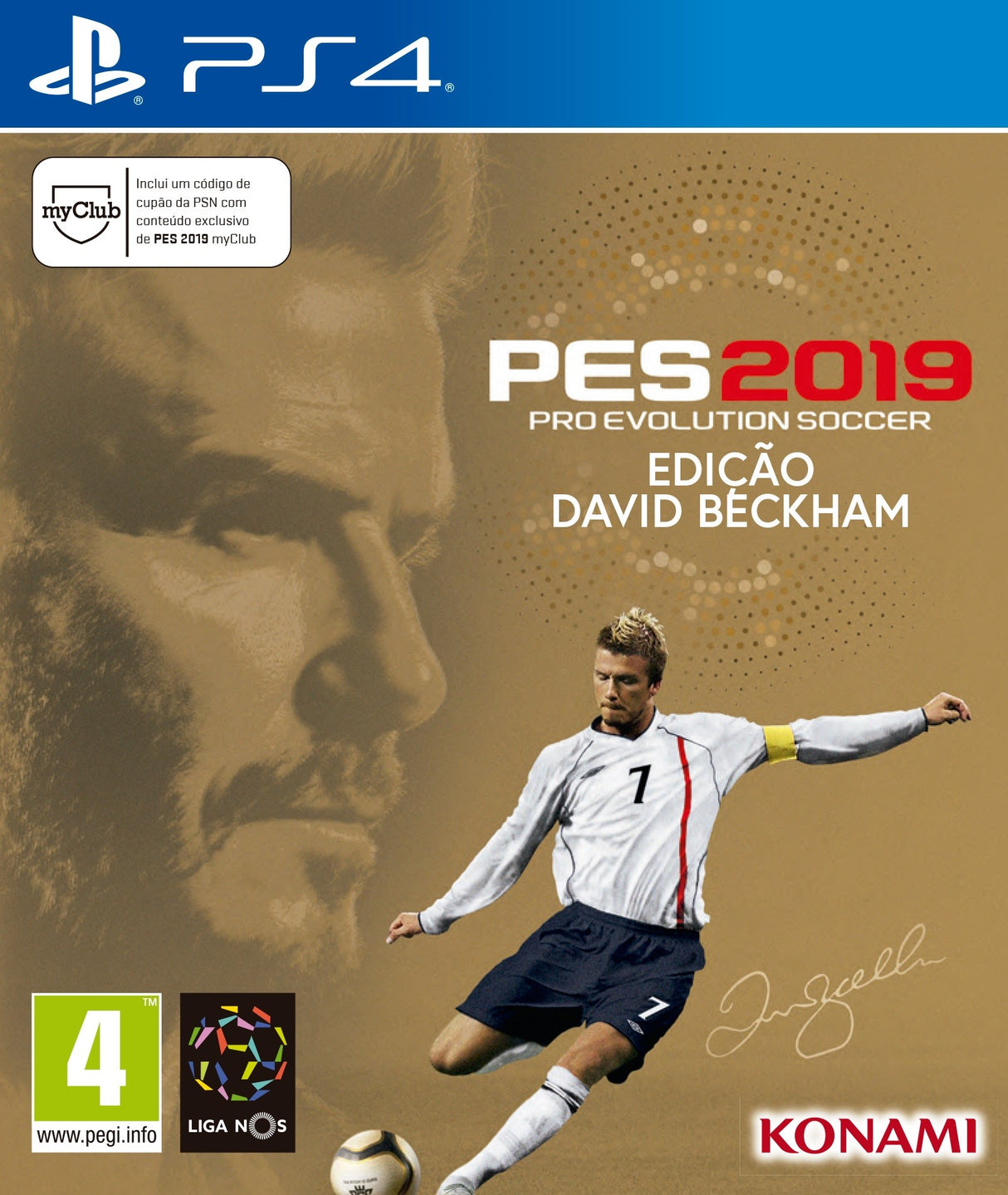 PES 2019 Edição David Beckham - Pro Evolution Soccer - PS4