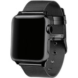 Pulseira Bracelete Milanesa para Apple Watch 38mm - Aço PRETO - Multi4you®