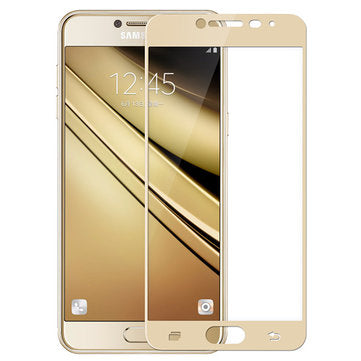 Pelicula vidro Temperado 3D Dourado para Samsung Galaxy C5