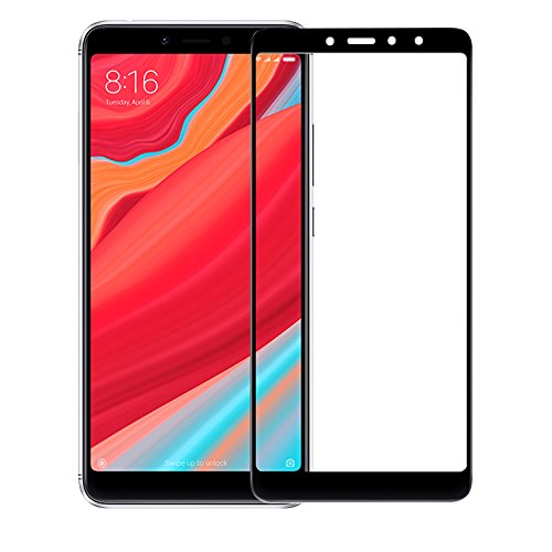 Pelicula Vidro Temperado Full Cover 3D Preto para Xiaomi Redmi S2 - Multi4you®