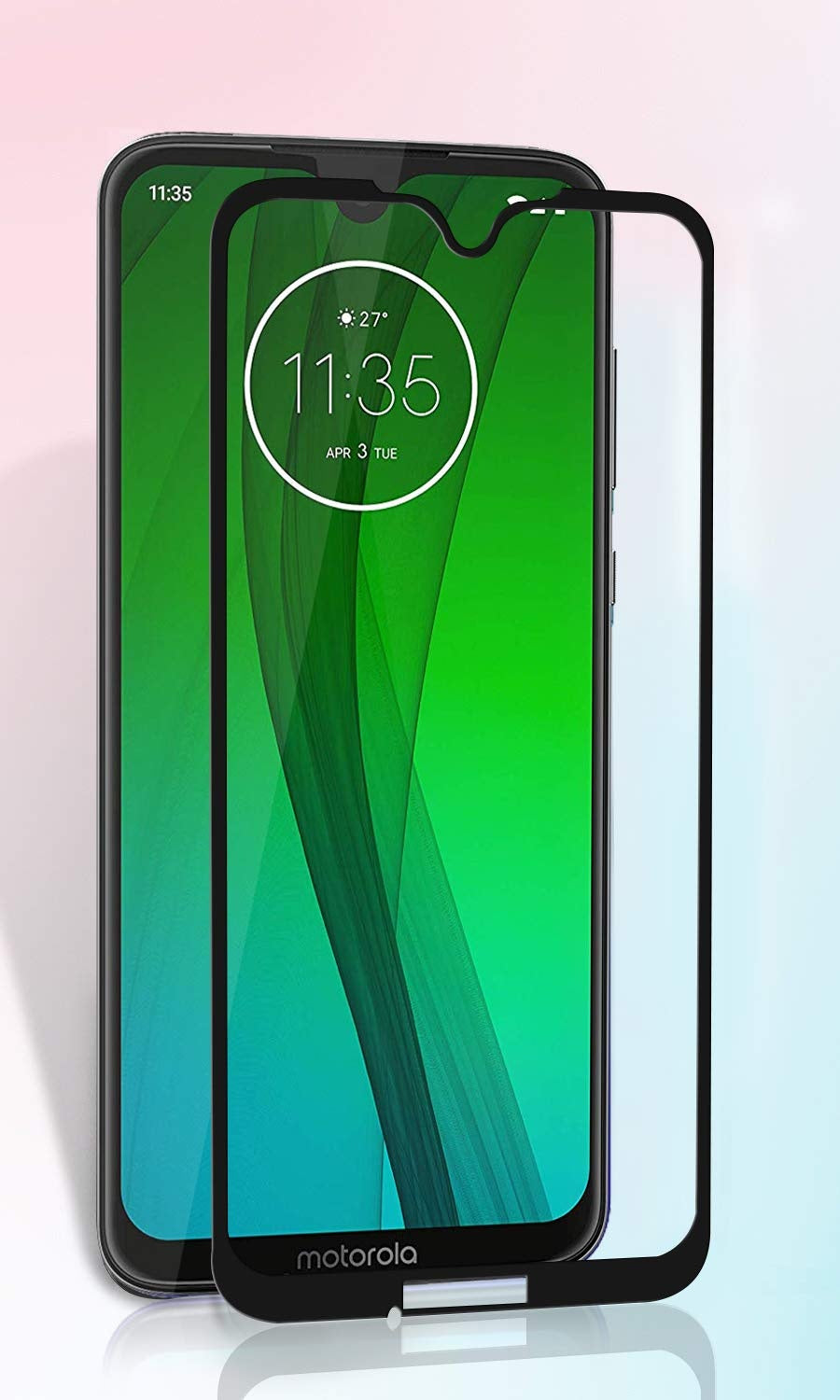 Pelicula Vidro Temperado Full Cover 3D para Motorola Moto G7 Plus - Multi4you®