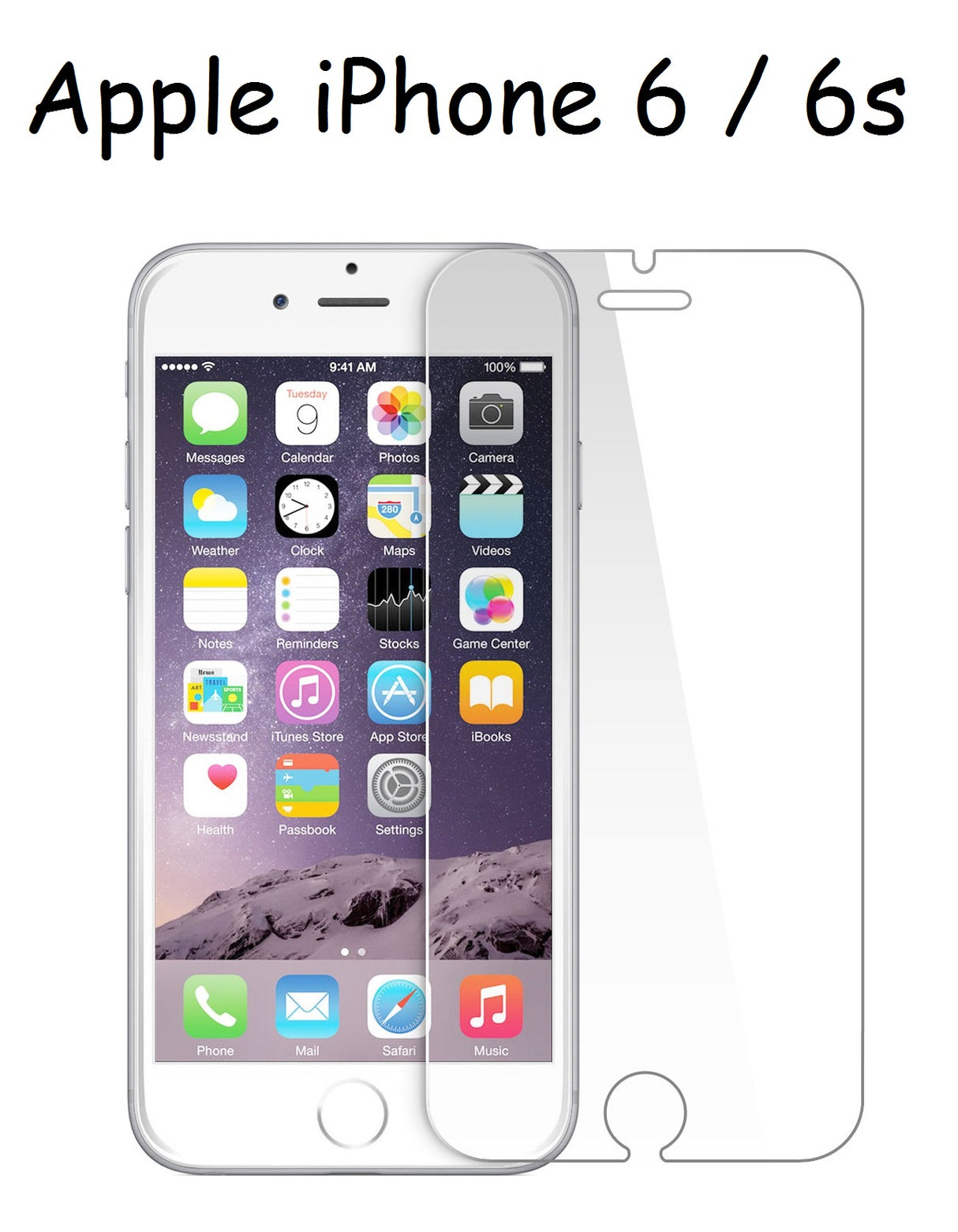 Pelicula Vidro Temperado para Apple iPhone 6 / 6s - Multi4you®