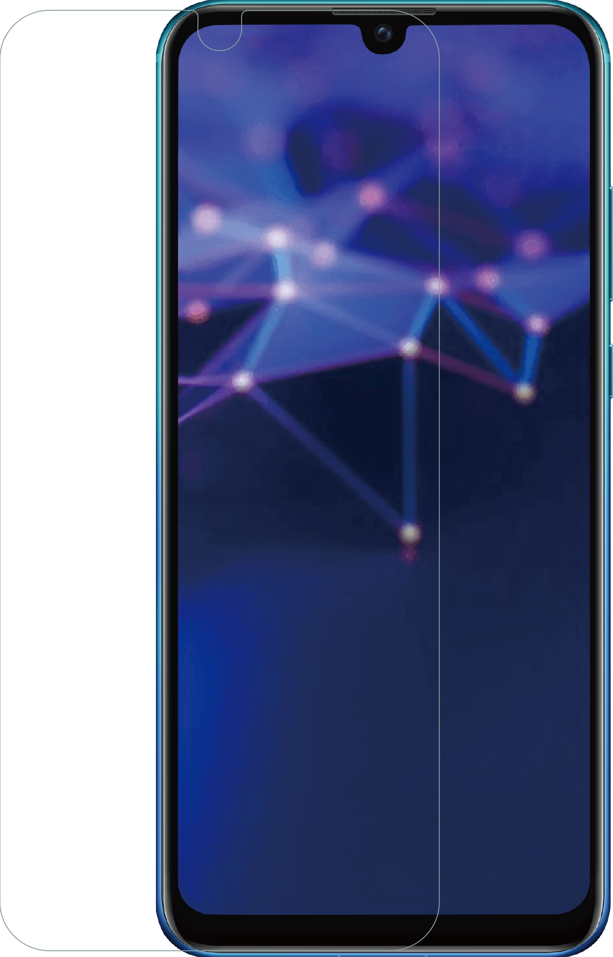 Pelicula Vidro Temperado para Huawei P Smart+ / P Smart Plus 2019 - Multi4you®