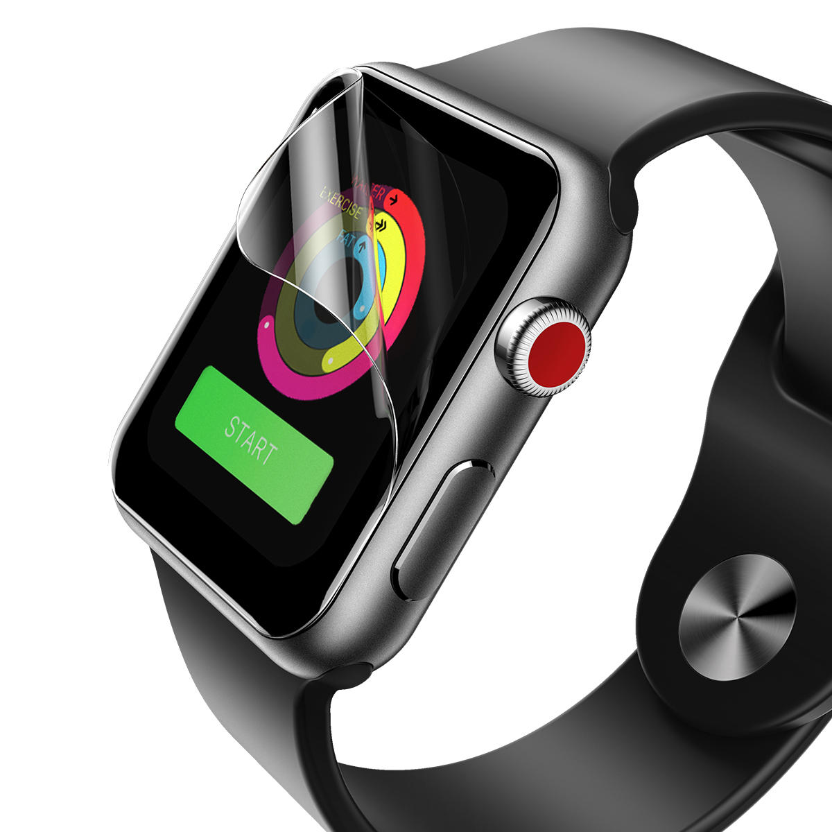 Película de Proteção Flexível para Apple Watch 38mm - Multi4you®